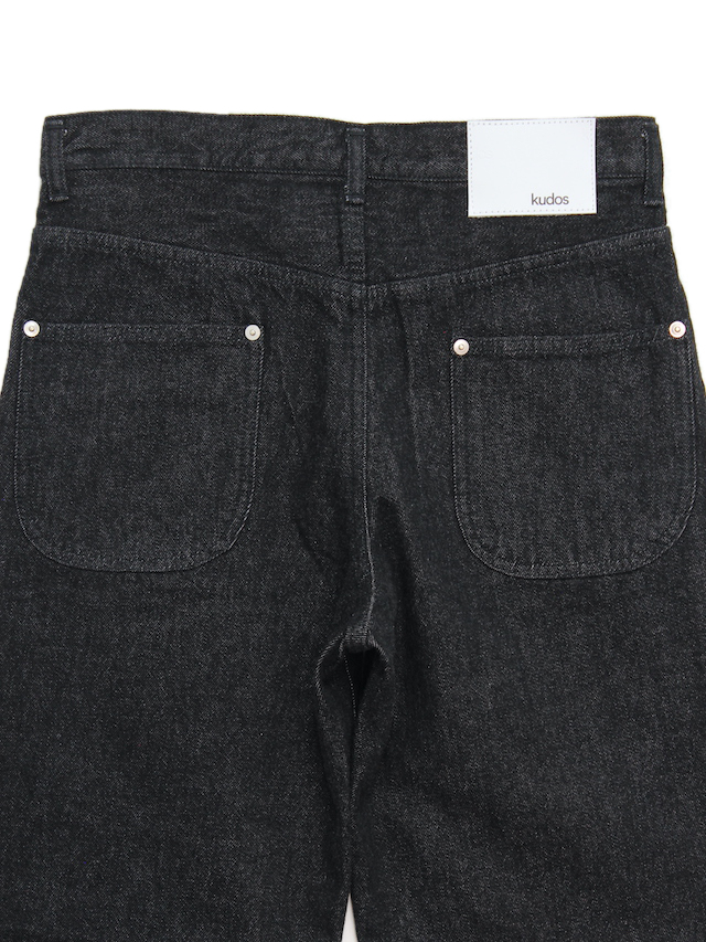 kudos/クードス 2TONE DENIM PANTS BLACK 公式通販octavia[オクタヴィア]