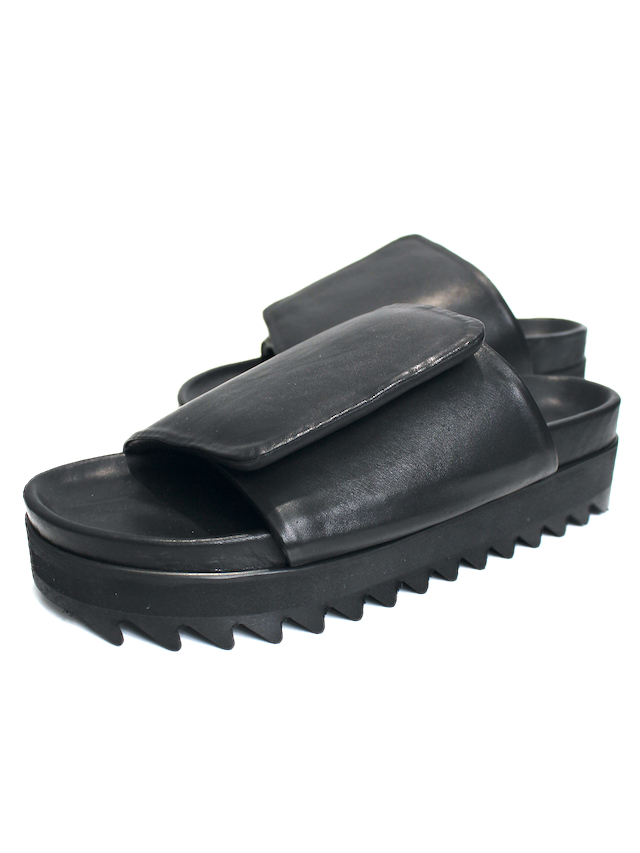 JIEDA/ジエダ LEATHER SANDAL BLACK 公式通販octavia[オクタヴィア]