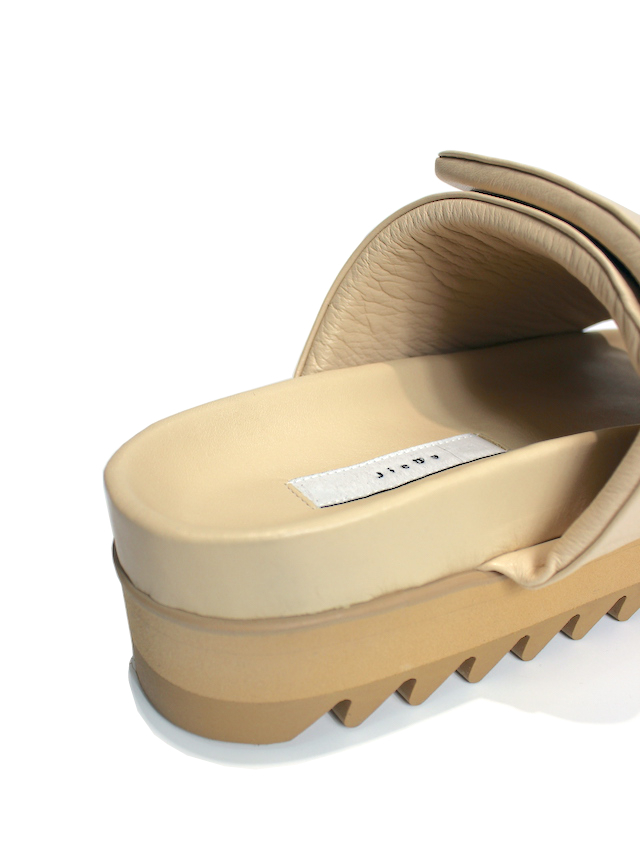 JIEDA/ジエダ LEATHER SANDAL BEIGE 公式通販octavia[オクタヴィア]