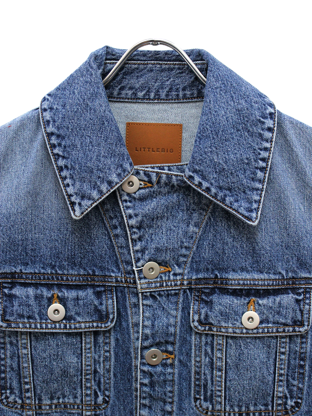 LITTLEBIG 23ss Denim Blouson(BIO BLEACH) | www.pvi.ne