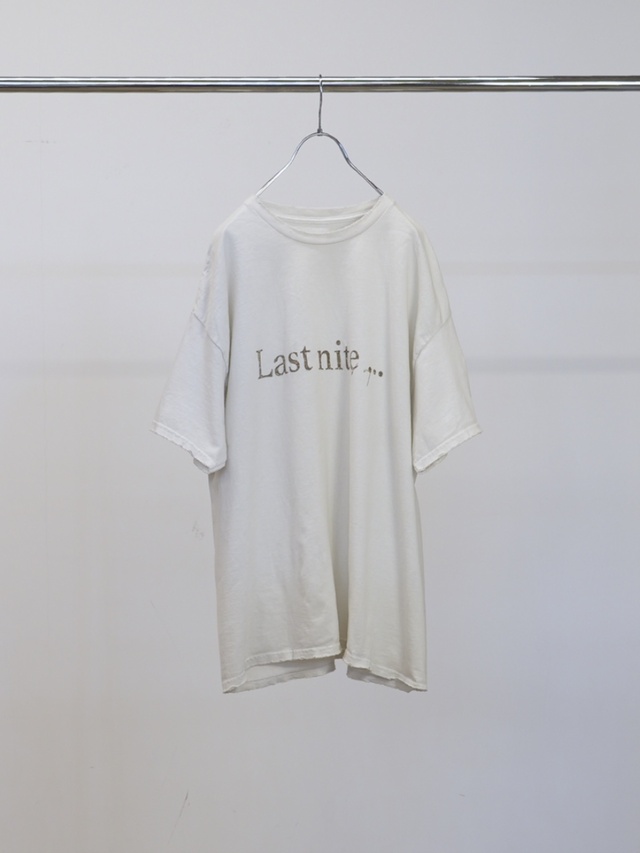 ANCELLM LAST NITE SS OFF 2026SS