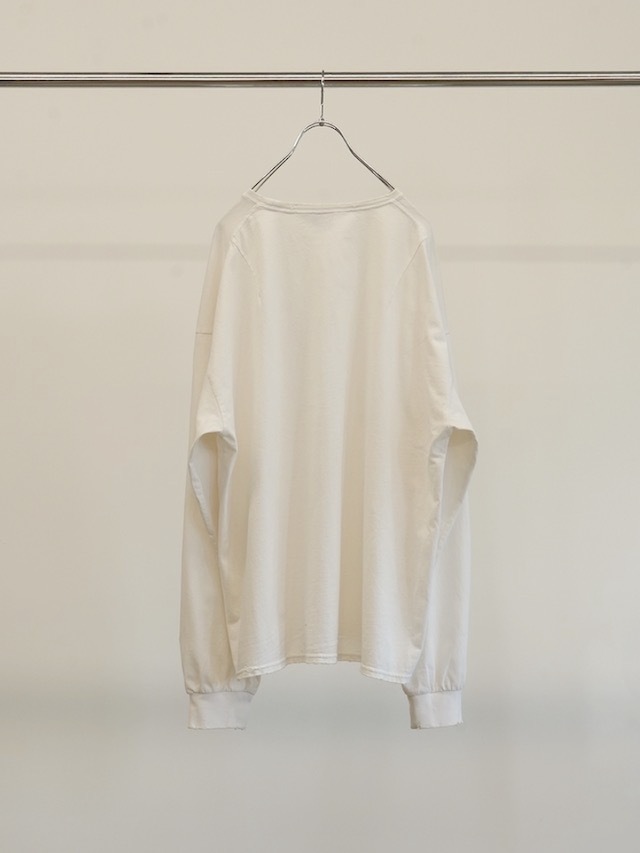 ANCELLM EMBROIDERY T-SHIRT EX ホワイト ANCELLM EMBROIDERY T-SHIRT EX [WHITE] - Fresh Service