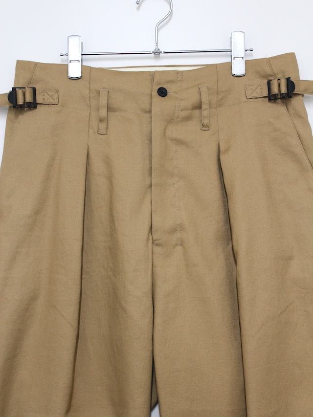 ANCELLM/アンセルム L/P WIDE SLACKS BEIGE 公式通販octavia[オクタヴィア]