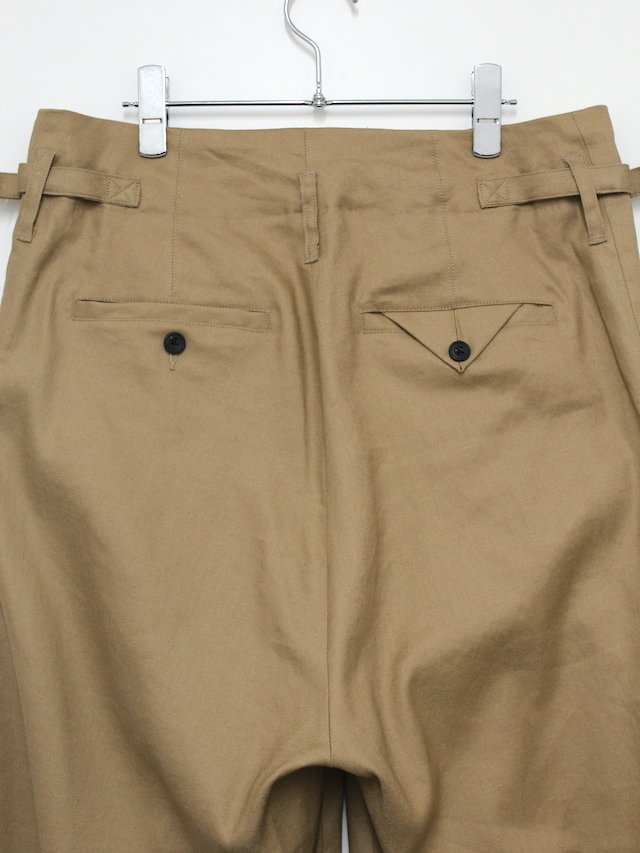 ANCELLM/アンセルム L/P WIDE SLACKS BEIGE 公式通販octavia[オクタヴィア]