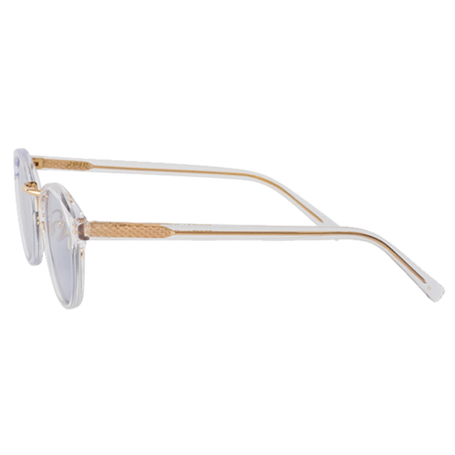 A.D.S.R GOLD ゴールドフレームサングラス ブルーレンズ ADSR A.D.S.R. / FUTURE / 05 ShinyBlack / Gold - Gray lenses