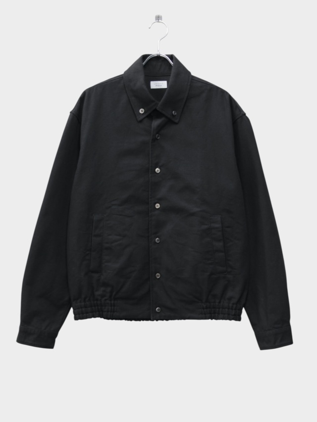 UNUSED DUCK BUTTON DOWN SHIRT BLACK 2026SS