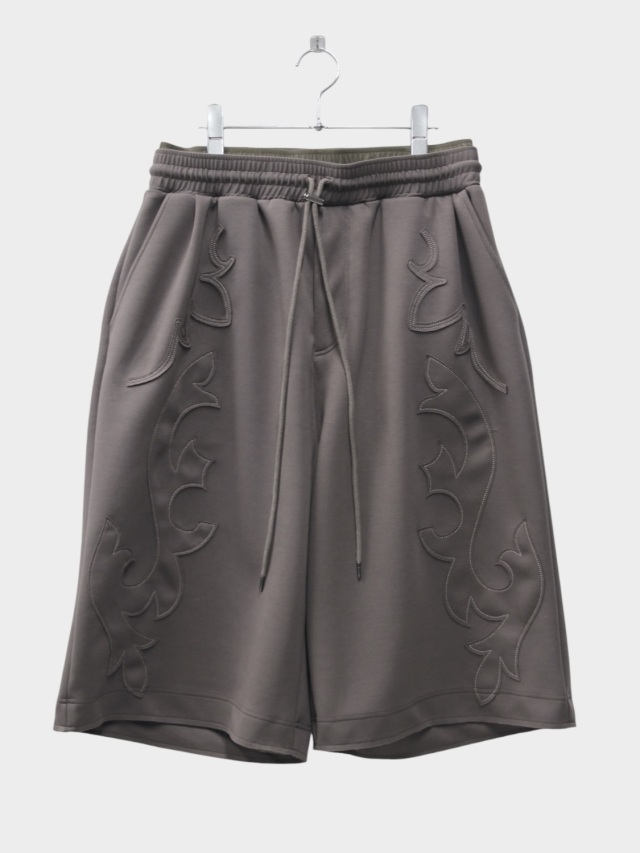 arenotis WESTERN CUT DOUBLE KNIT BAGGY SHORTS COYOTE 2026SS