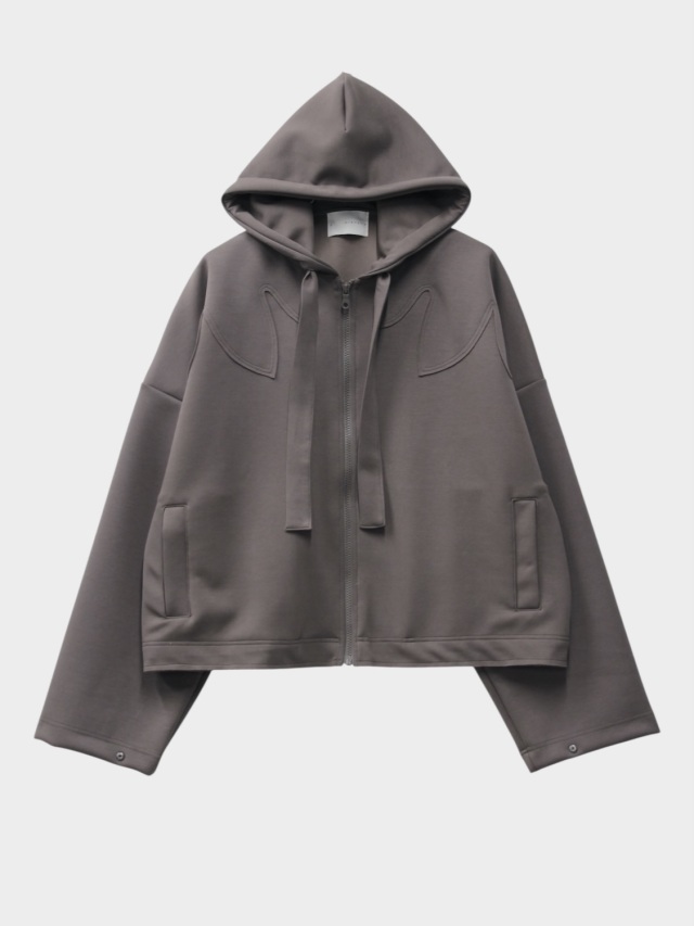 arenotis WESTERN CUT DOUBLE KNIT SHORT HOODIE COYOTE 2026SS