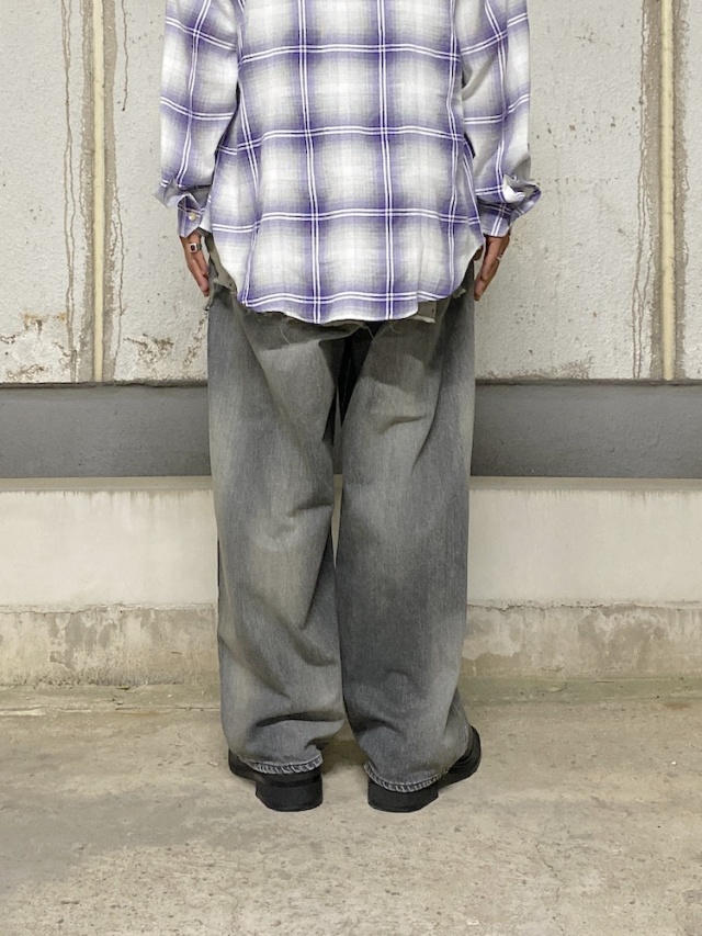 パンツ momentel black denim 2025 Fall & Winter 