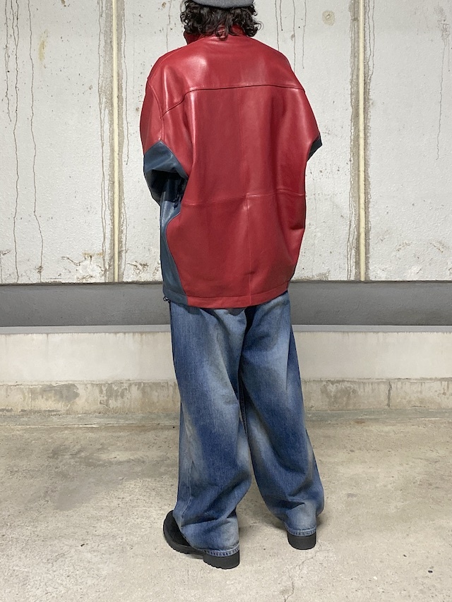 doublet/ダブレット LEATHER MOUNTAIN JACKET RED 通販ページ