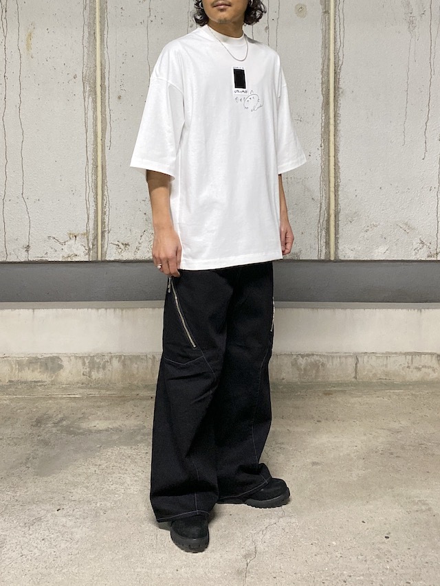 doublet “CHEKI” RAINBOW-FILM T-SHIRT WHITE 通販ページ