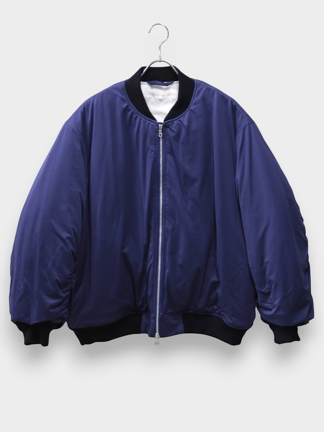 KANEMASA PHIL. 46G BOMBER JACKET PURPLE NAVY 2026AW