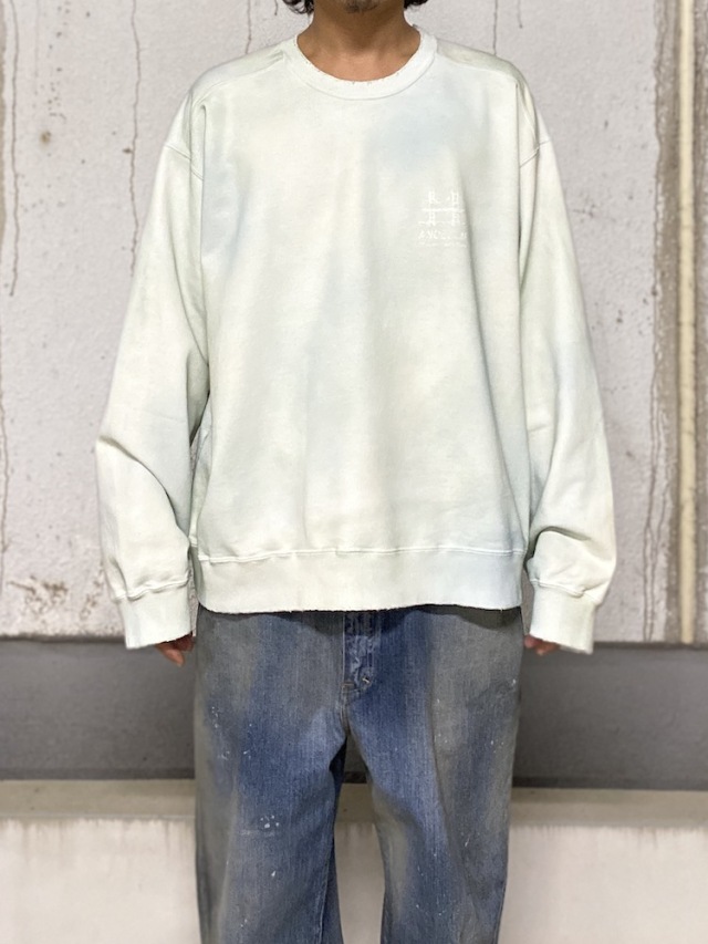 ANCELLM BRIDGE SWEAT SHIRT LAKE 2025AW 通販ページ octavia