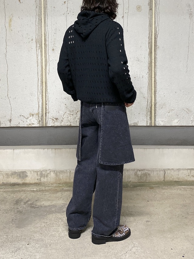 JIEDA SKIRT DENIM PANTS BLACK 通販 商品ページ octavia[オクタヴィア]