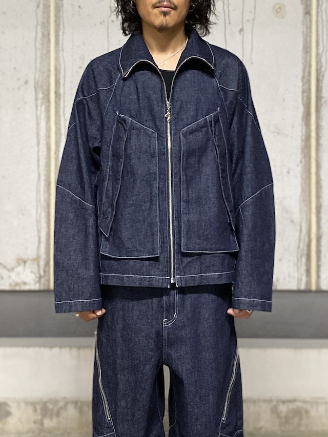JIEDA/ジエダ DENIM DRAPING JACKET INDIGO 通販 商品ページ octavia 