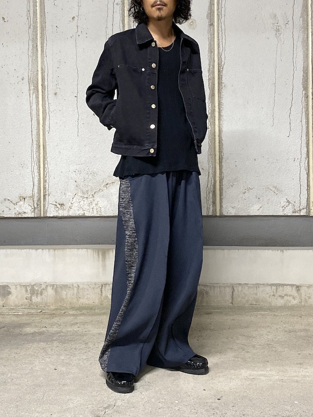 NVRFRGT DENIM 3D TRUCKER JACKET FADED BLACK 通販商品ページOCTAVIA 