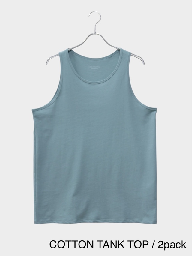 KANEMASA PHIL. 46G COTTON THIN PACK TANK BLUE GRAY 2枚セット 【定番アイテム】