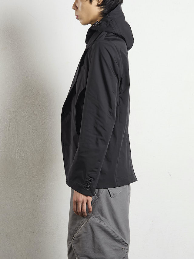 【関税込み】Prototypes ブラック Twisted Hood 長袖フーディ Prototypes Red Twisted Hood Longsleeve Hoodie PROTOTYPES