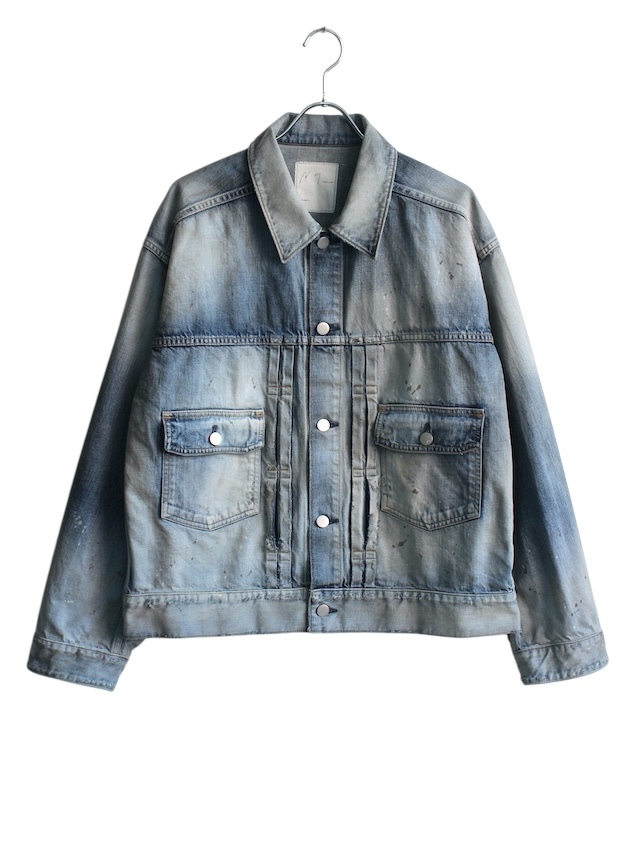 ANCELLM AGING DENIM JACKET D.INDIGO 通販ページ octavia