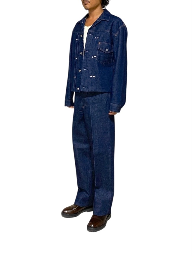 TANAKA THE JEAN JACKET RINSE BLUE 通販ページ octavia