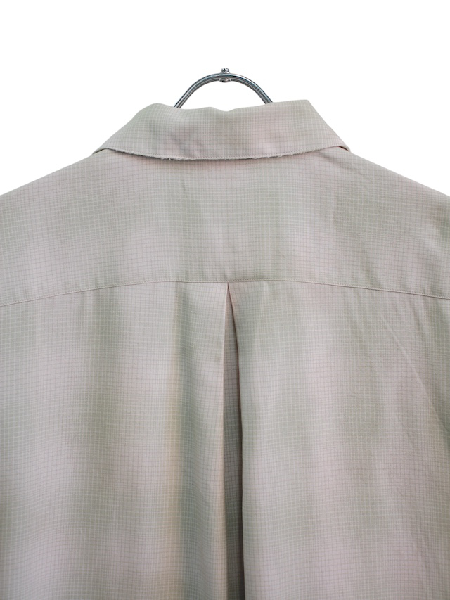 Ancellm サイズ1 ombrecheckshirt pink ANCELLM（アンセルム） OMBRECHECK SHIRT（PINK) s.t.c｜お客様