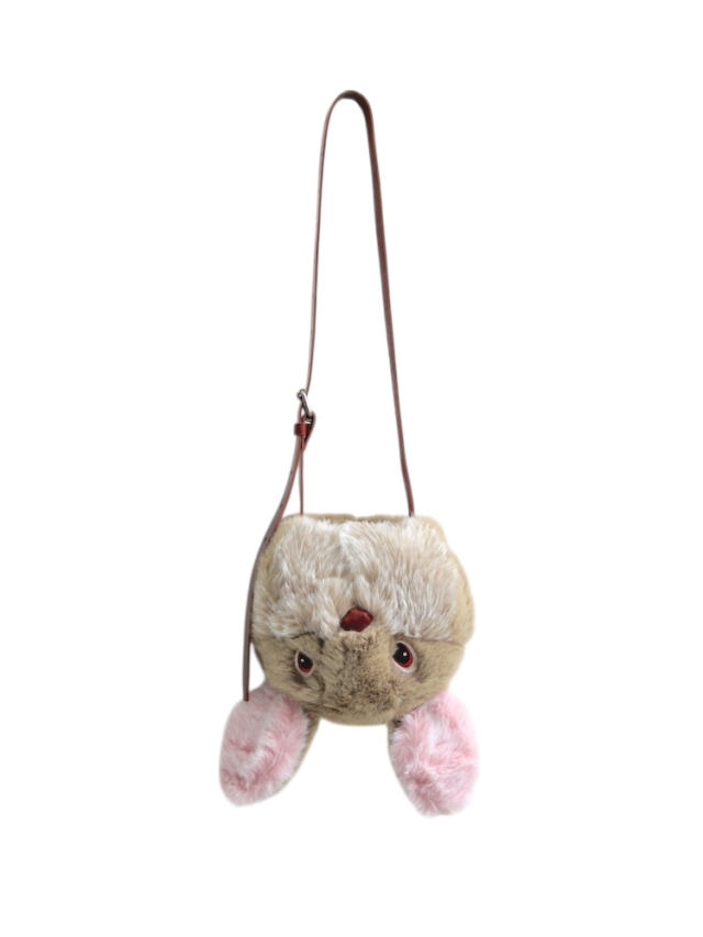 doublet RABBIT HEAD BAG SMALL BEIGE 2025AW
