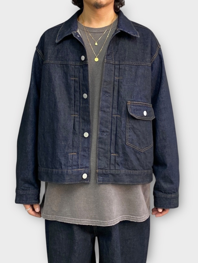 ANCELLM SELVEDGE DENIM JACKET TYPE-01 INDIGO 2026SS 通販ページ