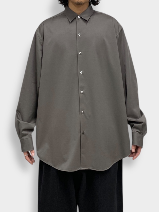 KANEMASA PHIL. 46G ATMOSPHERE SHIRT CHARCOAL 2026SS 通販ページ