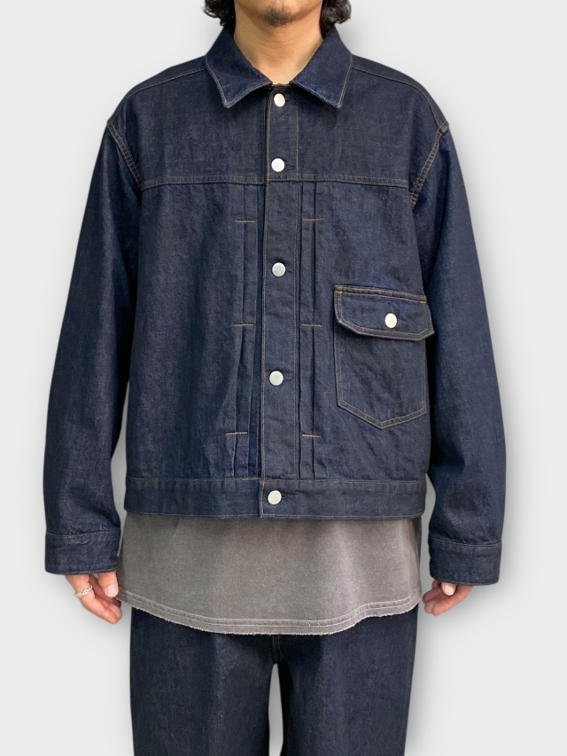 ANCELLM SELVEDGE DENIM JACKET TYPE-01 INDIGO 2026SS 通販ページ