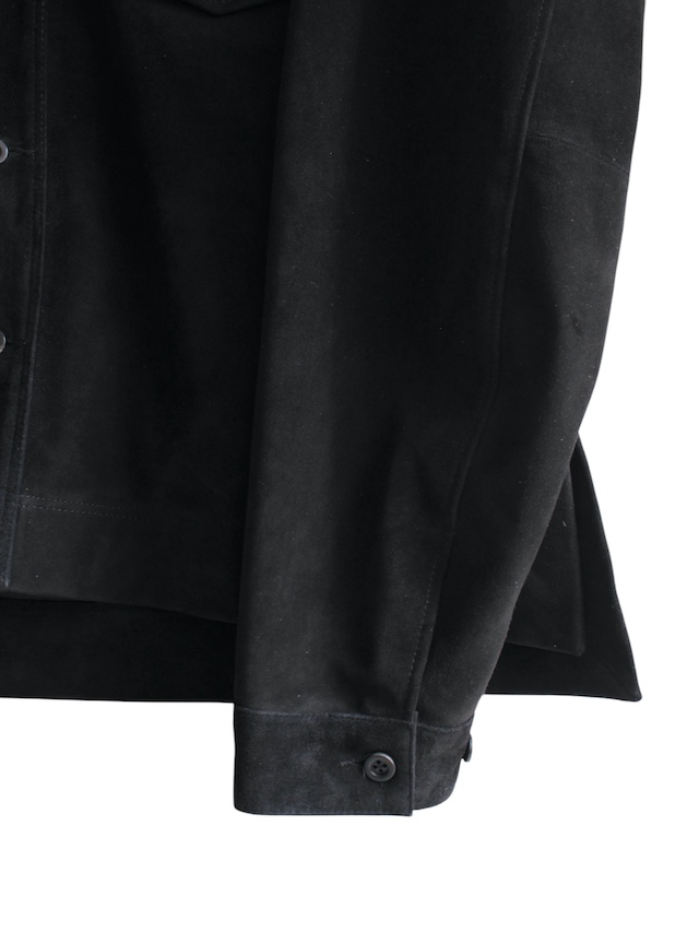 ジャケット・アウター SUEDE SHORT SHIRT JACKET(BLACK) SUEDE SHORT SHIRT JACKET | ref. / Web Store