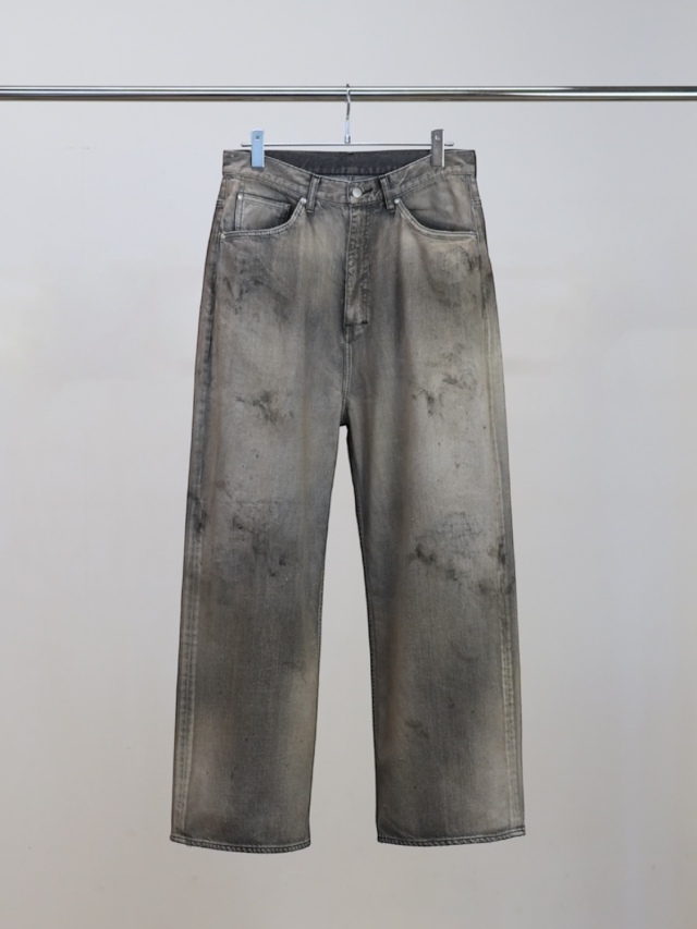 ANCELLM #05 AGING type-C BLACK (ワイドデニム) 2026SS