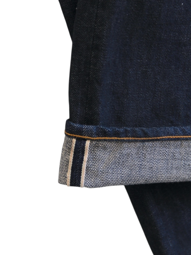 ANCELLM #01 SELVEDGE MIDTAPERED 5P DENIM PANTS OW INDIGO 2025AW