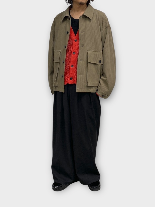 KANEMASA PHIL. 28G HIGH TWIST WORK JACKET KHAKI 2026SS 通販ページ