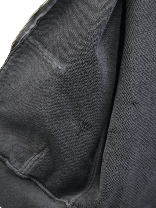 JIEDA DAMAGE PATCH ZIP HOODIE BLACK 通販 商品ページ octavia