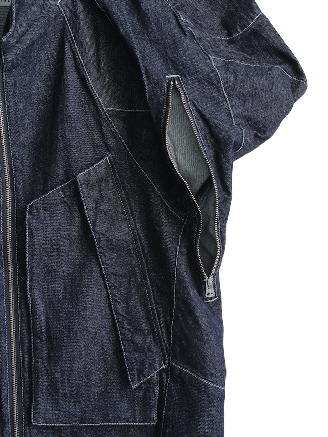 JIEDA/ジエダ DENIM DRAPING JACKET BLACK 通販 商品ページ