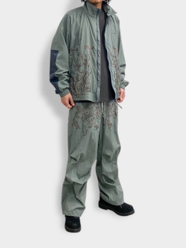 elephant TRIBAL fabrics 3D  Camo パンツ elephant TRIBAL fabrics / 3D Snow Camo Nylon Pants - ASH GRAY – COFFIN