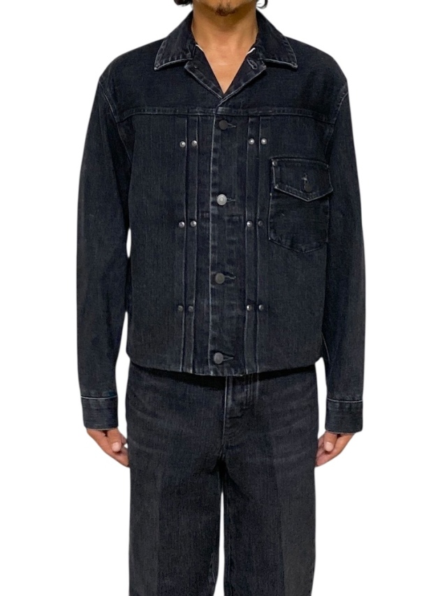 TANAKA THE JEAN JACKET BLACK 通販ページ octavia[オクタヴィア]