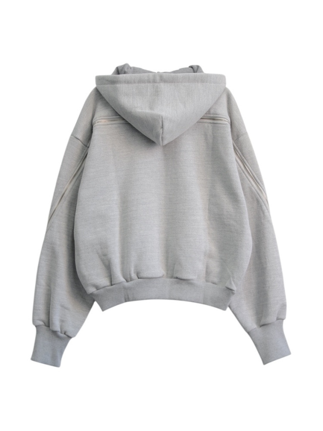 ROTOL FOAMORA SWEAT ZIP HOODIE HEATHER GRAY 通販ページ octavia