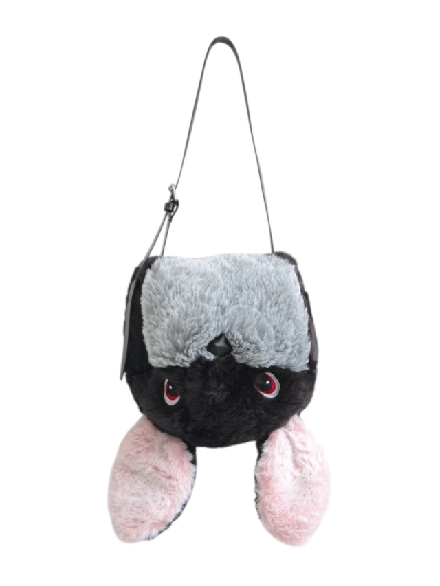 doublet RABBIT HEAD BAG MIDDLE BLACK 2025AW