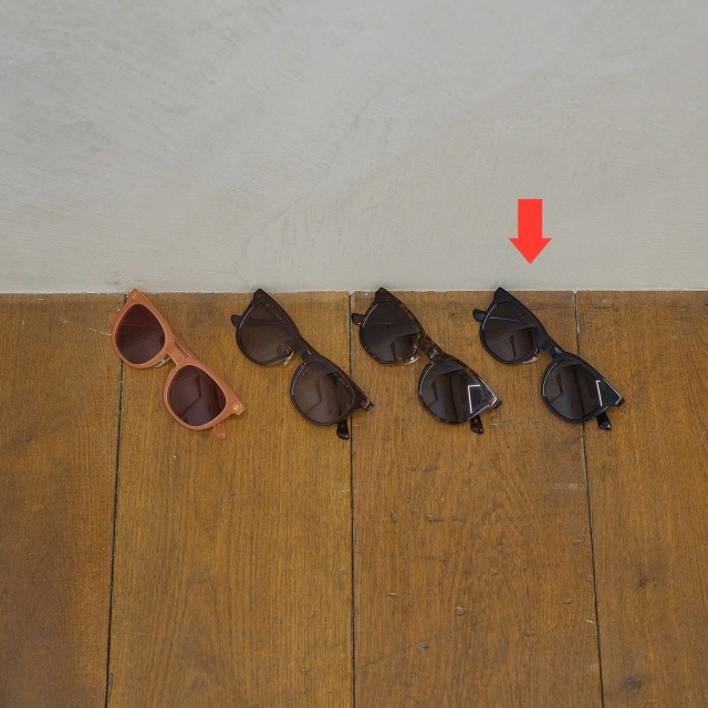 POINT2倍 [予約商品] 1月下旬入荷予定 ayame×UNUSED SUNGLASS CLINGS TYPE BLACK 2026SS