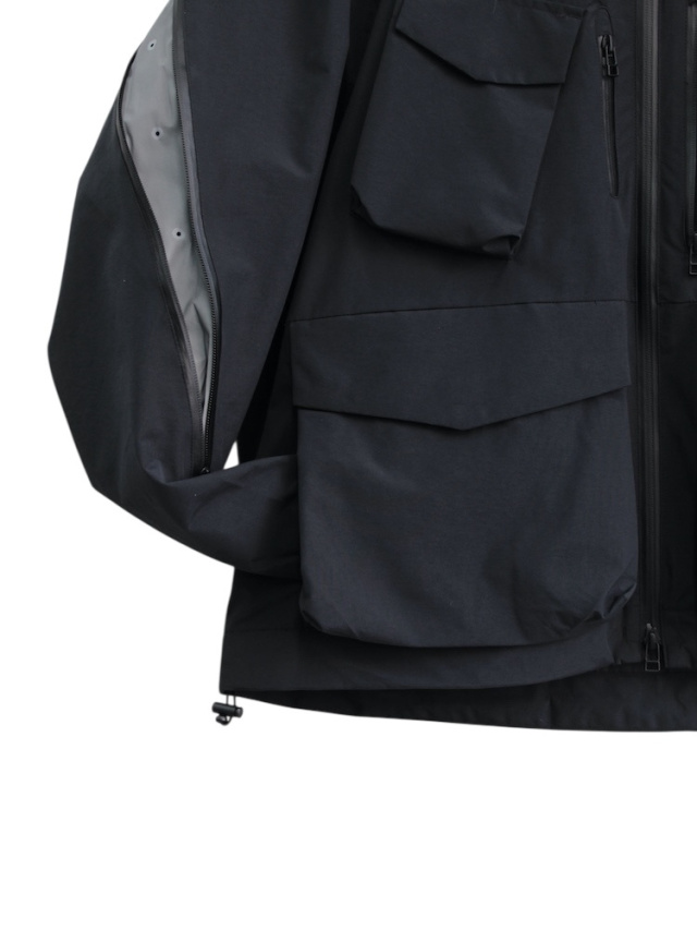 ROTOL ロトル SHELL PARKA BLACK ３ ROTOL VENTILATION SHELL PARKA 3L BLACK 通販ページ octavia