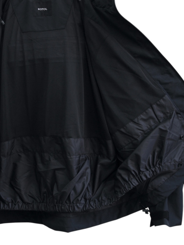ROTOL VENTILATION SHELL PARKA 3L BLACK 通販ページ octavia