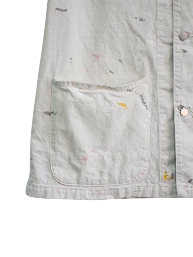 ANCELLM DENIM COVERALL WHITE 通販ページ octavia[オクタヴィア]