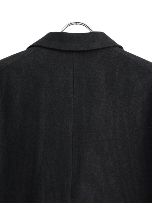 ANCELLM SEMI-DOUBLE TAILORED JACKET BLACK 2025AW 通販ページ