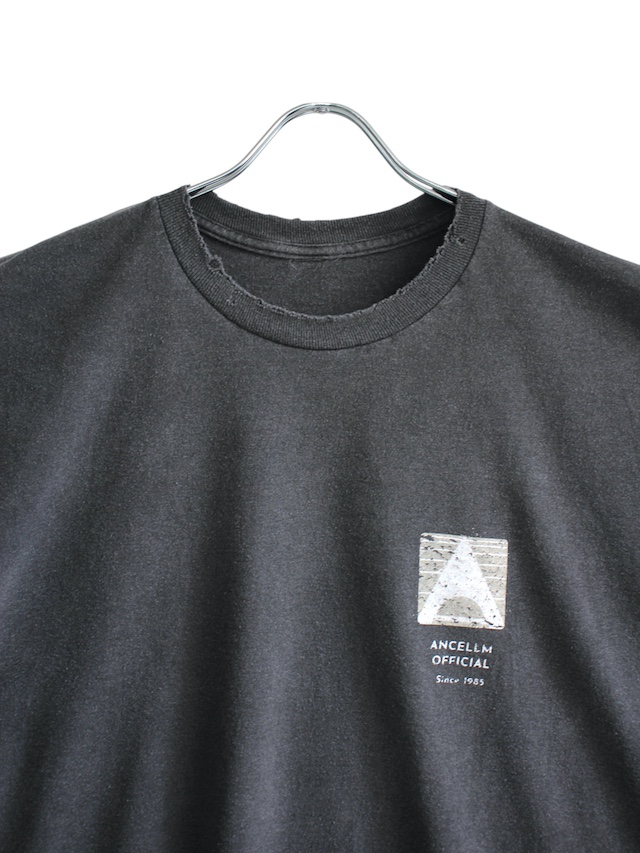 トップス ancellm LOGO LS T-SHIRT(BLACK) LOGO LS T-SHIRT(BLACK) – ANCELLM