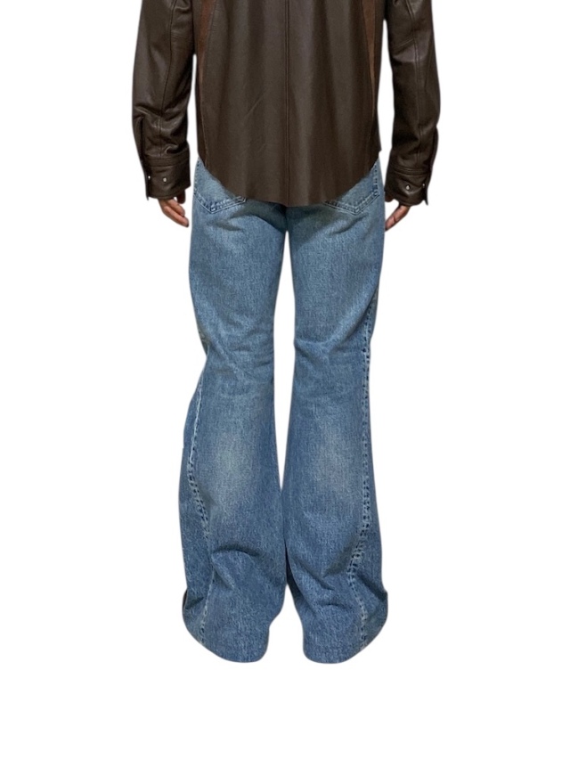 tanakas08228様 TANAKA / タナカ | THE WIDE JEAN TROUSERS - OVERDYED BLACK