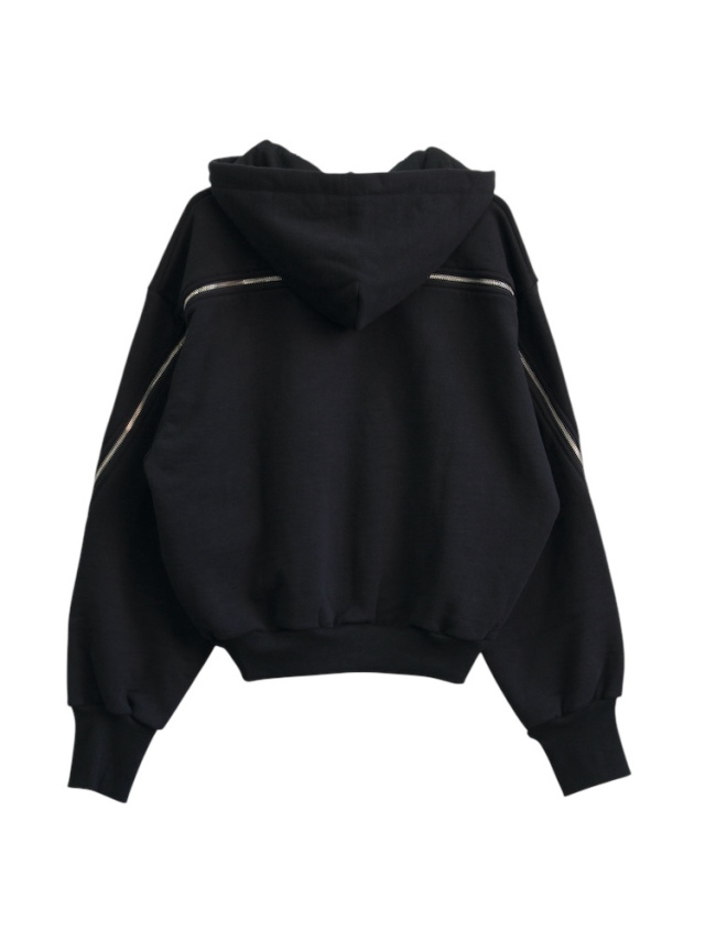 ROTOL FOAMORA SWEAT ZIP HOODIE BLACK 通販ページ octavia