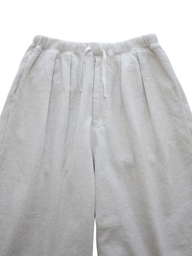 パンツ ANCELLM 3/4 Tuck Sweat Shorts (Ash Gray) ANCELLM 3/4 TUCK SWEAT SHORTS ASH GRAY 通販ページ octavia