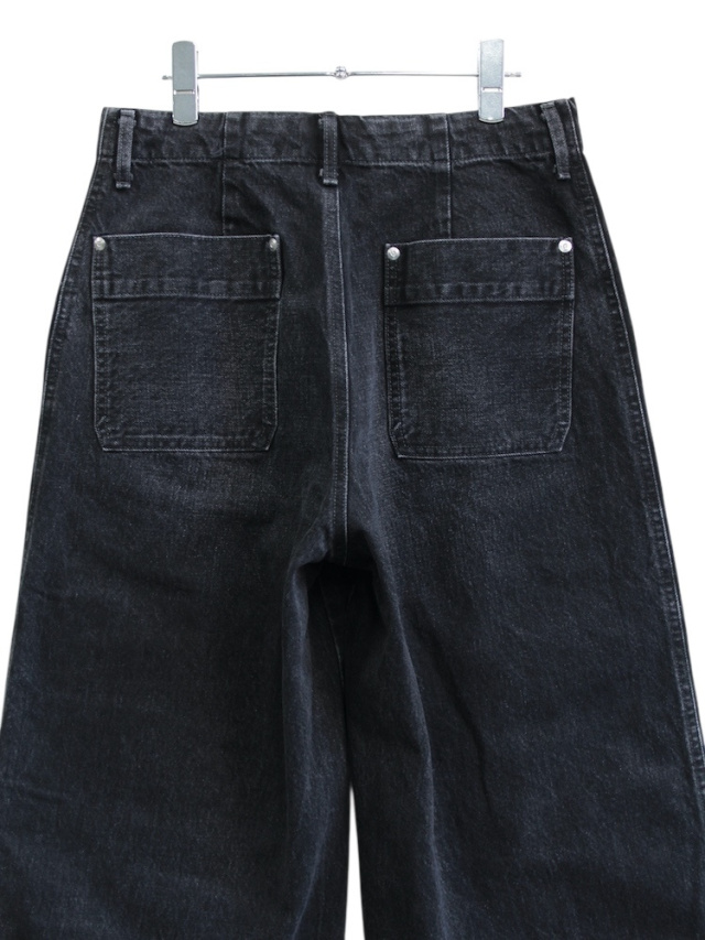 TANAKA WORK JEAN TROUSERS BLACK 通販ページ octavia[オクタヴィア]