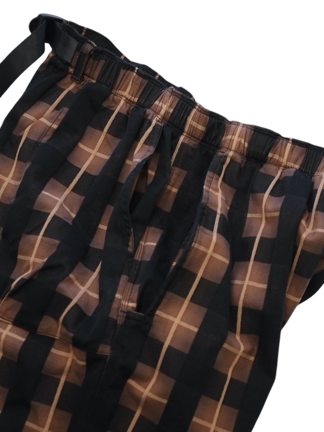 bal PLAID WIDE MOUNTAIN PANT BROWN 通販 商品ページ octavia bal PLAID WIDE MOUNTAIN PANT BROWN 通販 商品ページ octavia